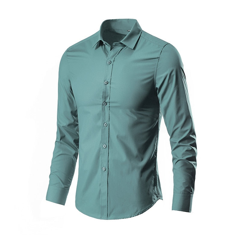 Slim Fit Business Casual Male Hawaiian Shirts