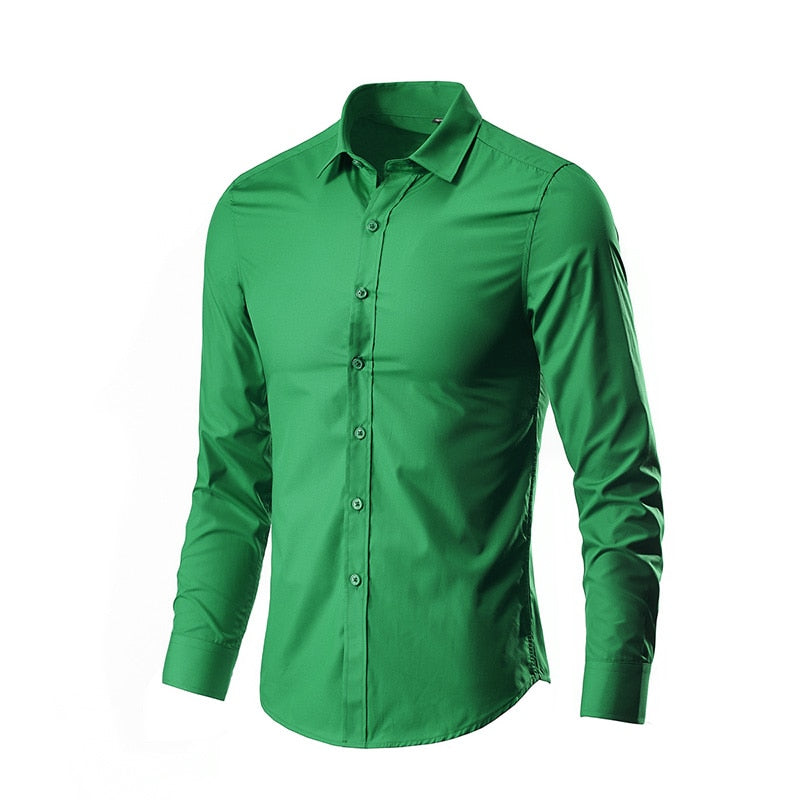Slim Fit Business Casual Male Hawaiian Shirts