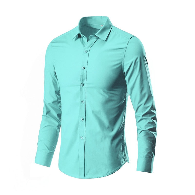 Slim Fit Business Casual Male Hawaiian Shirts