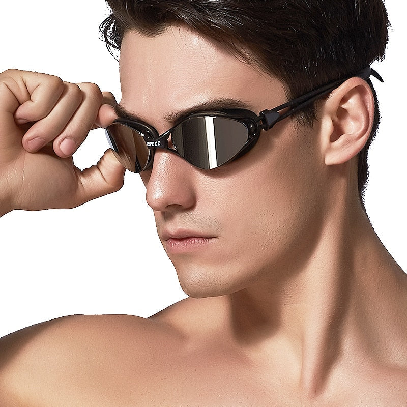 UV-Blocking Adjustable Swimming Goggles