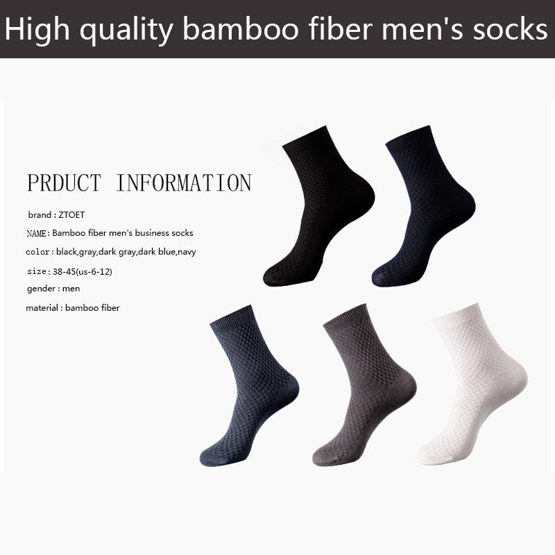 High-Quality Bamboo Fiber Socks