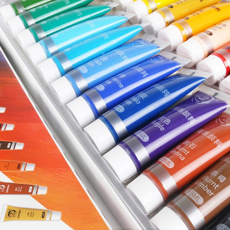 12/24 Colors 15ML Acrylic Paint Set