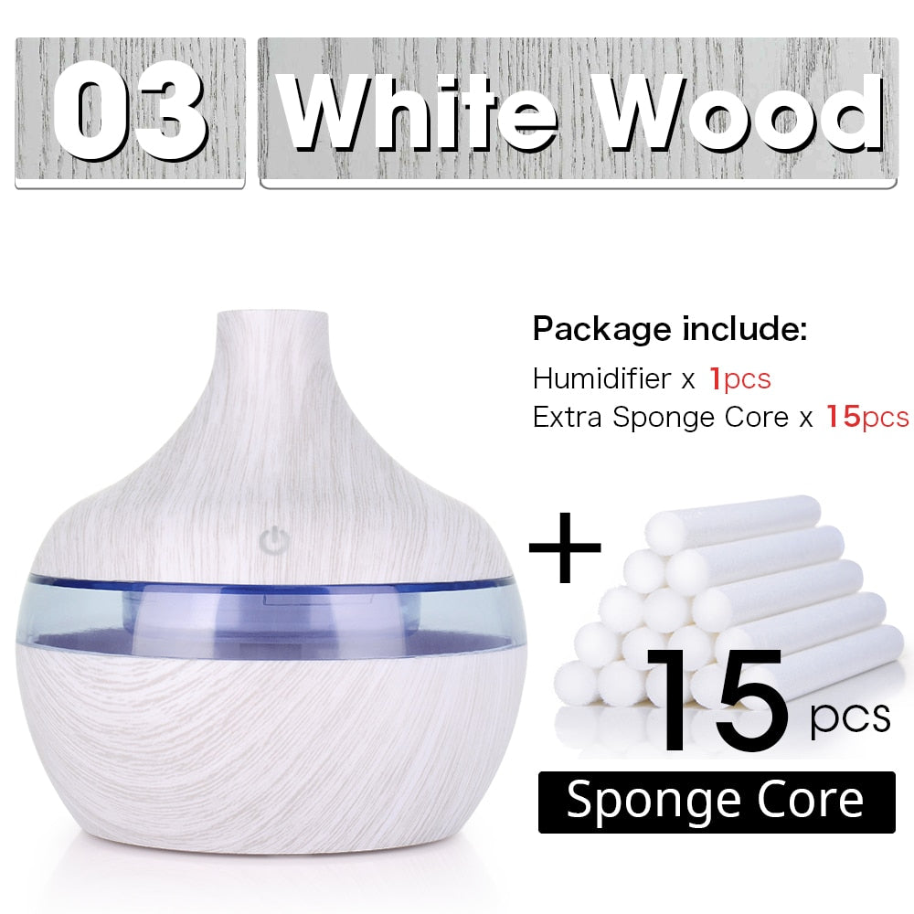 300ML USB Air Humidifier and Electric Aroma Diffuser Mist