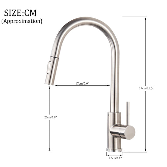Single Hole Pull Out Spout Mixer Tap