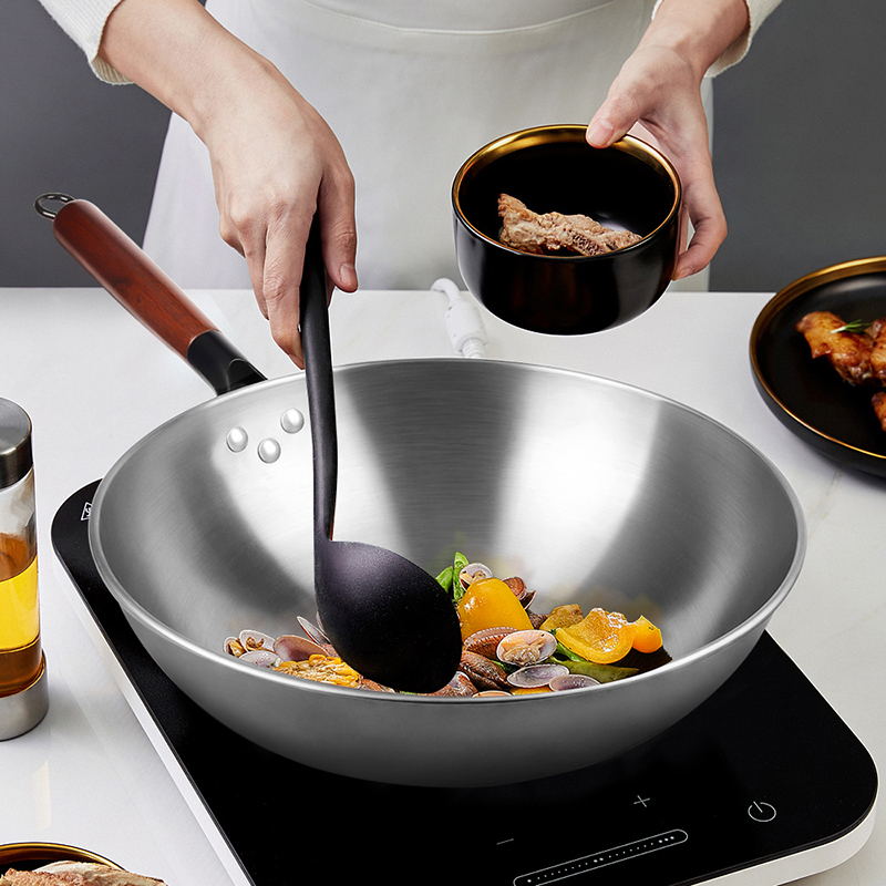 Handmade Iron Wok Iron Pot