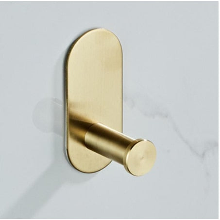 Brushed Gold Bathroom Hardware Set