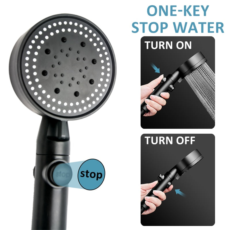 Adjustable High Pressure Shower