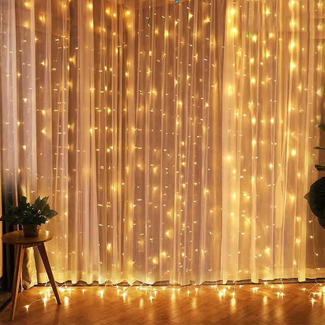 Curtain Light Garland Festoon