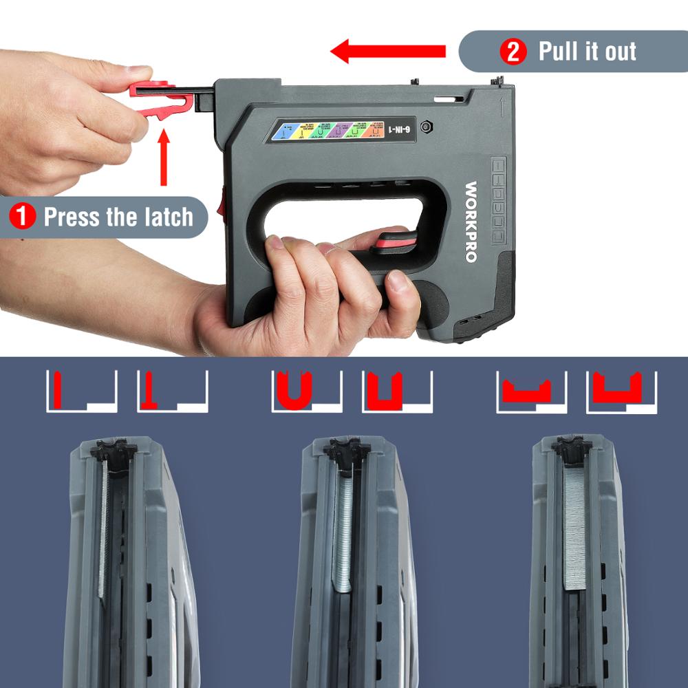 Heavy Duty Cordless Nail Gun Staple Gun