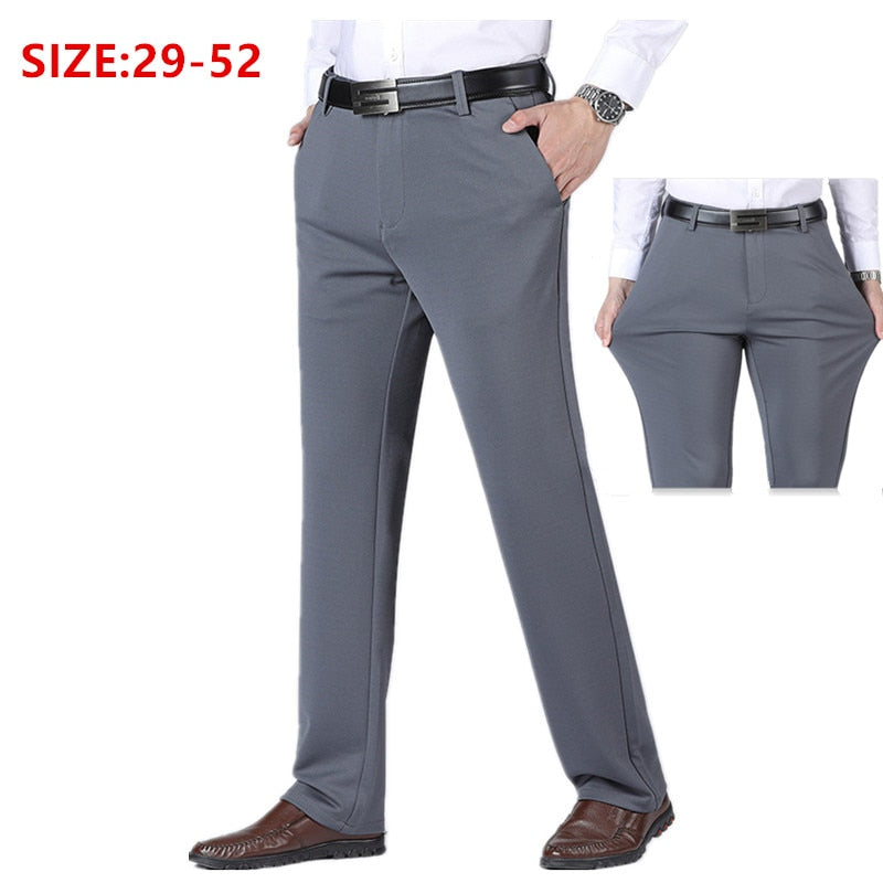 Thick Straight Work Trousers for Men