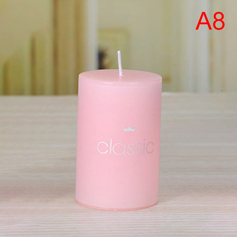Fragrant Column Wax Candle