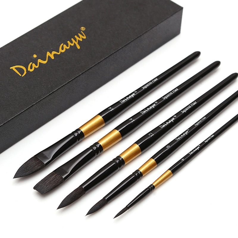 Dainayw Watercolor Paint Brushes Set