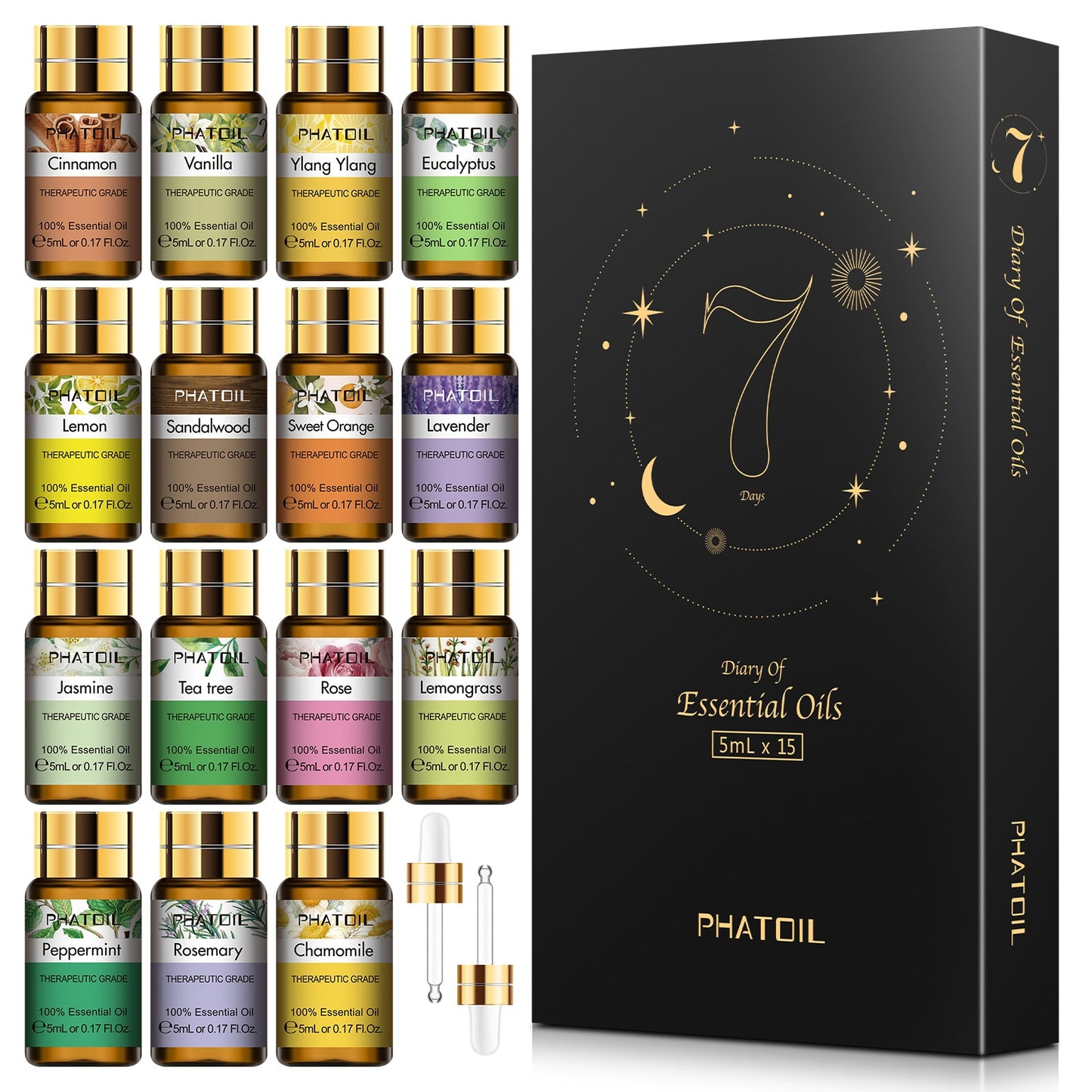 15-Piece Pure Essential Oils Set