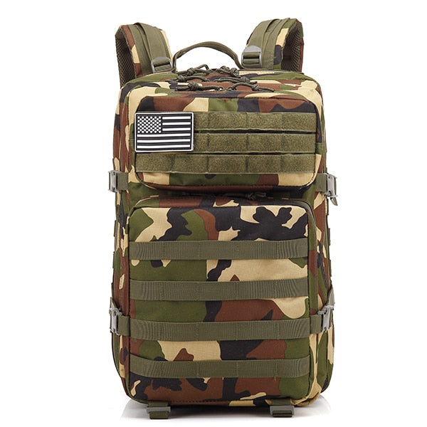 Blend into the Wilderness with Our Camouflage 50L Army Backpack