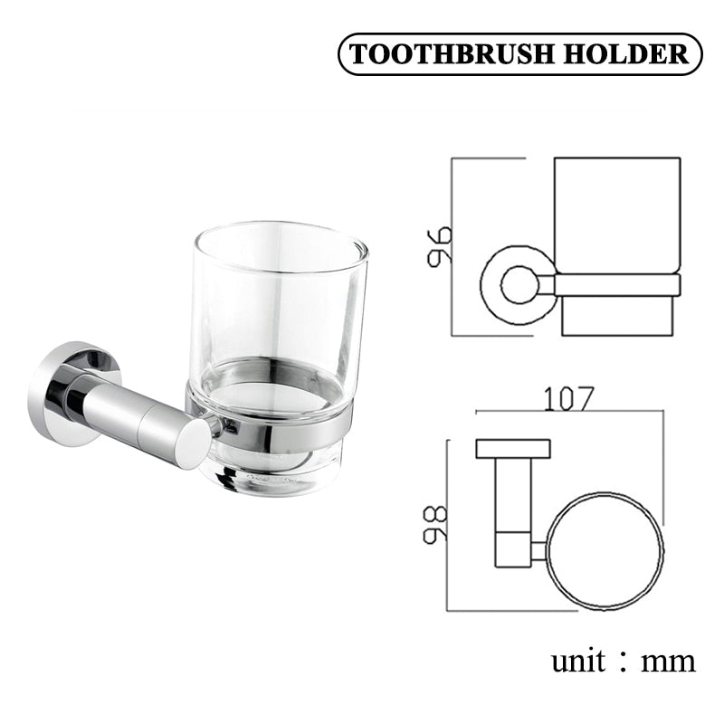 Chrome Bathroom Hardware Sets