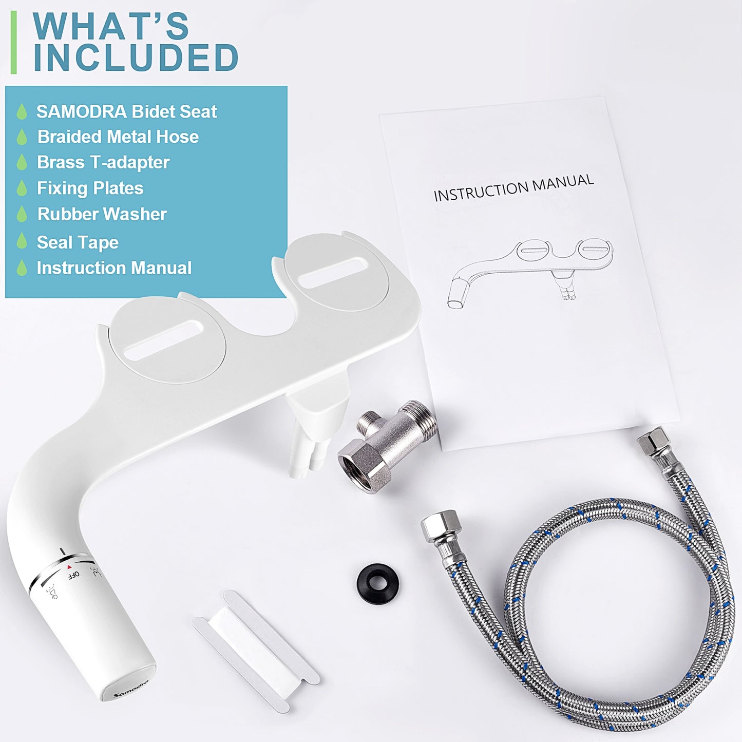 Sleek Bidet Toilet Seat Attachment