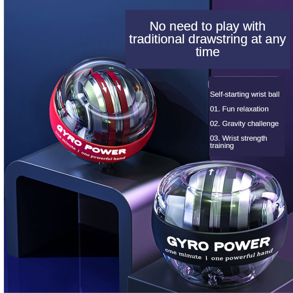 LED Self-Starting Gyro Ball Powerball