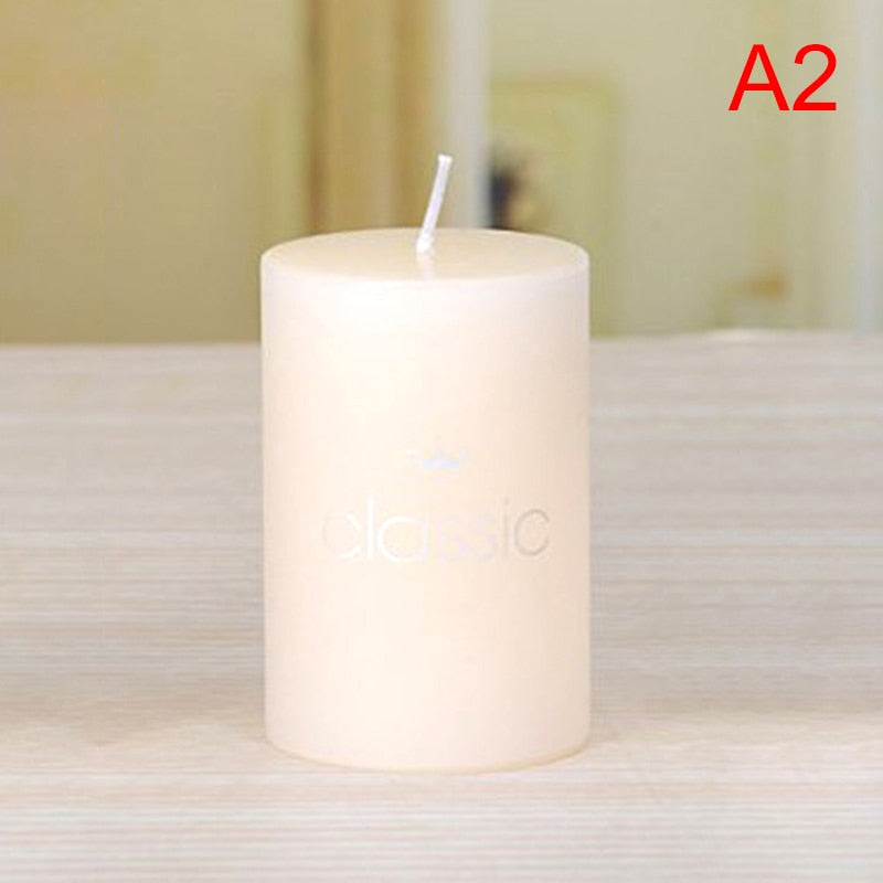 Fragrant Column Wax Candle