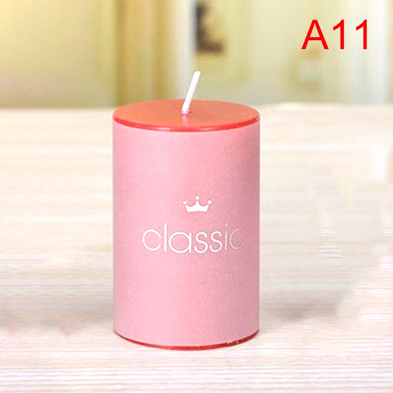 Fragrant Column Wax Candle