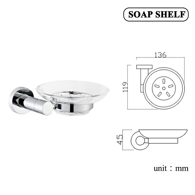 Chrome Bathroom Hardware Sets