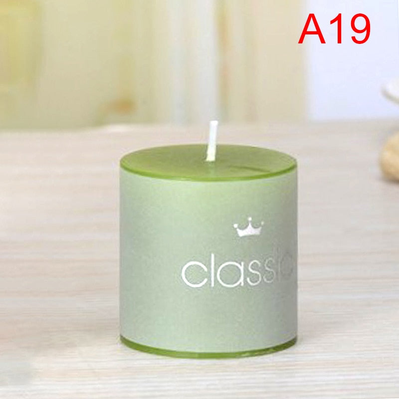 Fragrant Column Wax Candle