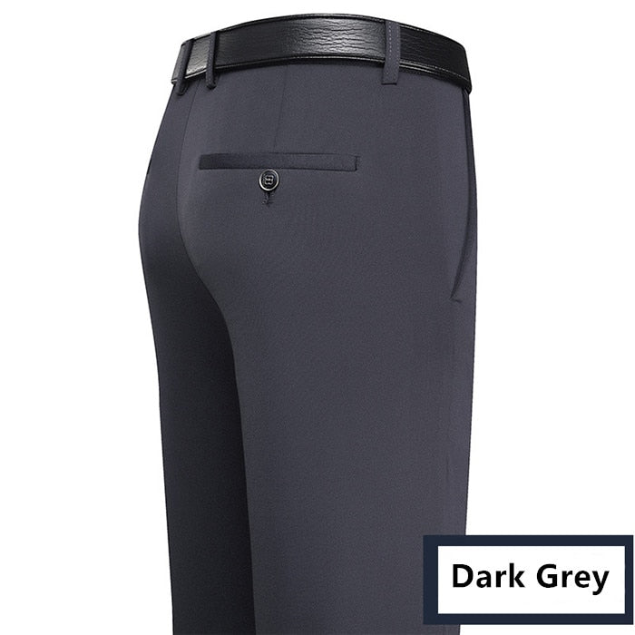 Thick Straight Work Trousers for Men