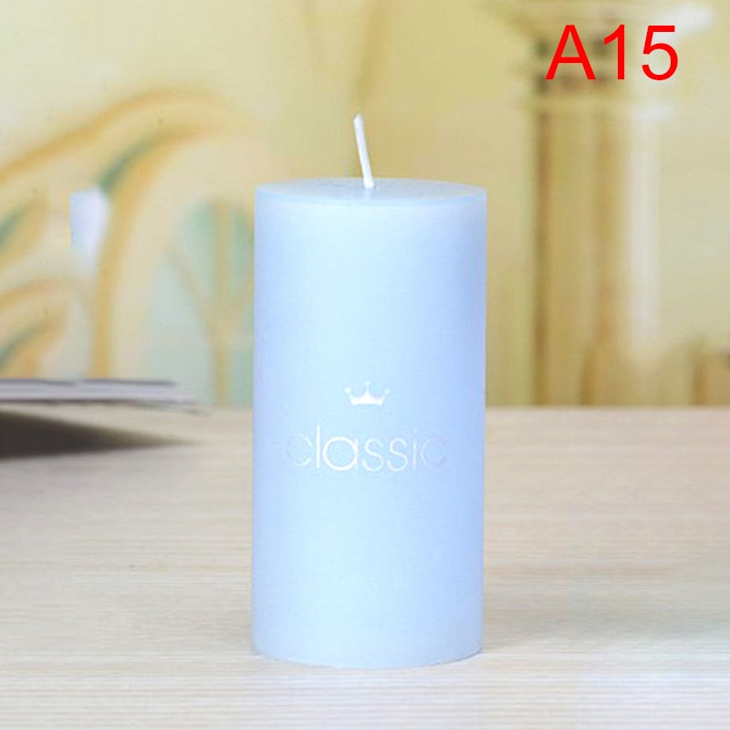 Fragrant Column Wax Candle