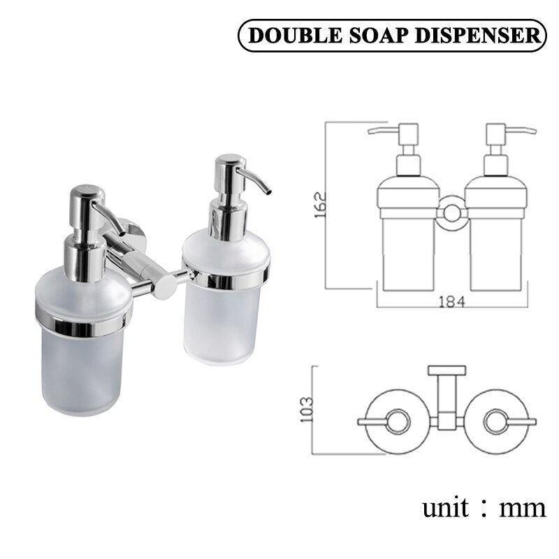 Chrome Bathroom Hardware Sets