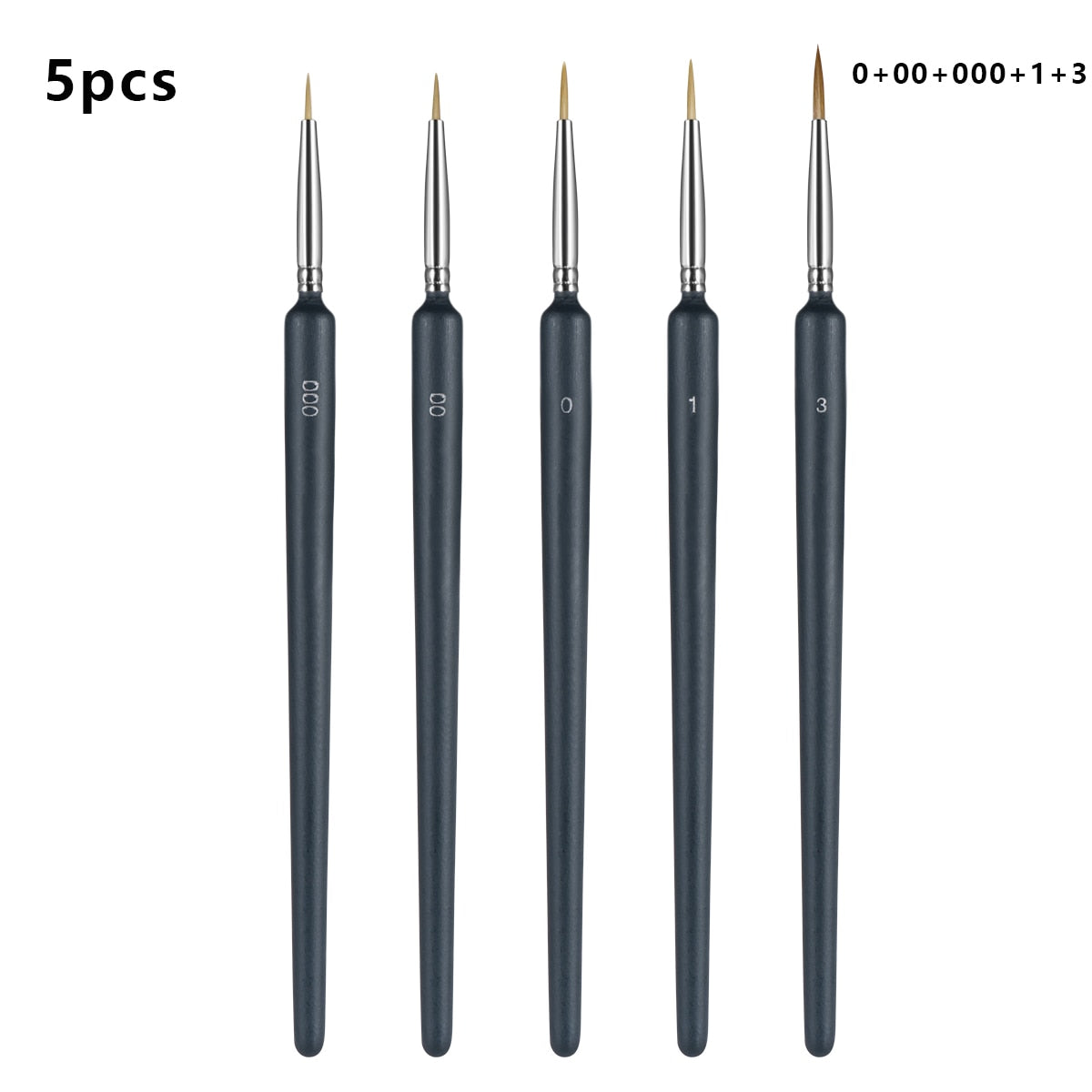 Professional Wolf Fine Painting Pen Nylon Hair Brush