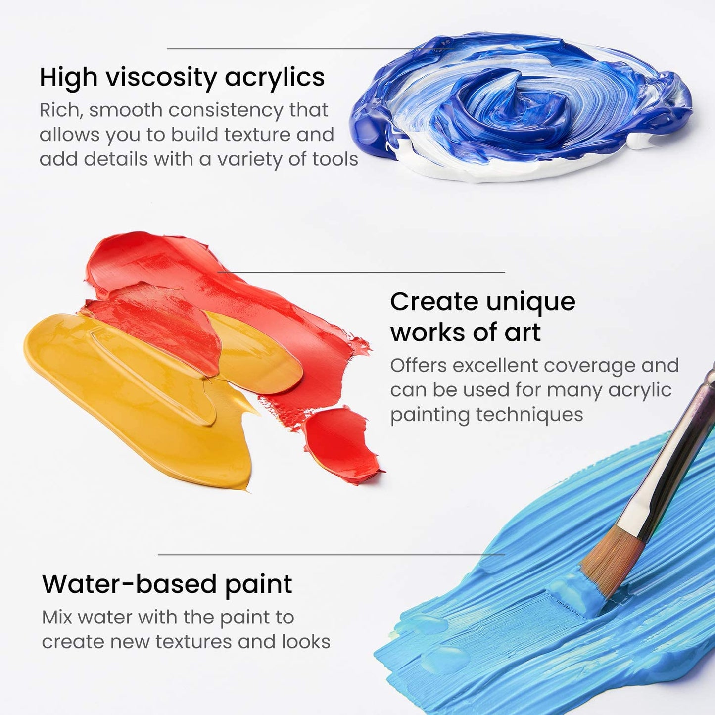 Complete Acrylic Paint Set