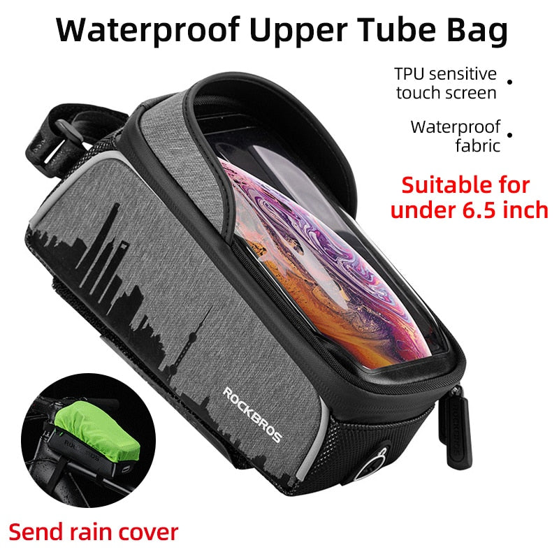 ROCKBROS Waterproof Touch Screen Bicycle Bag