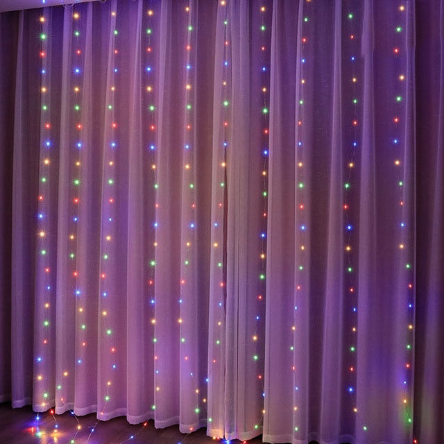 Curtain Light Garland Festoon