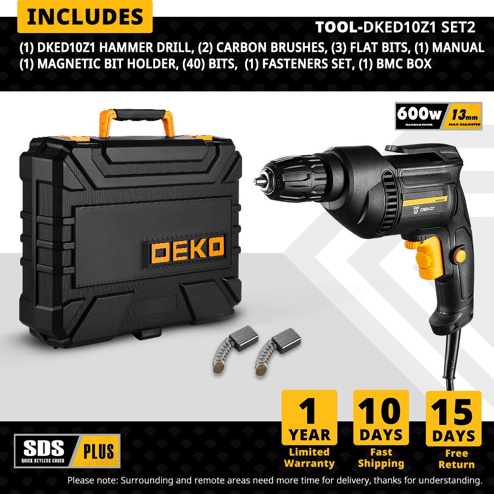 Powerful Electric Rotary Hammer Drill