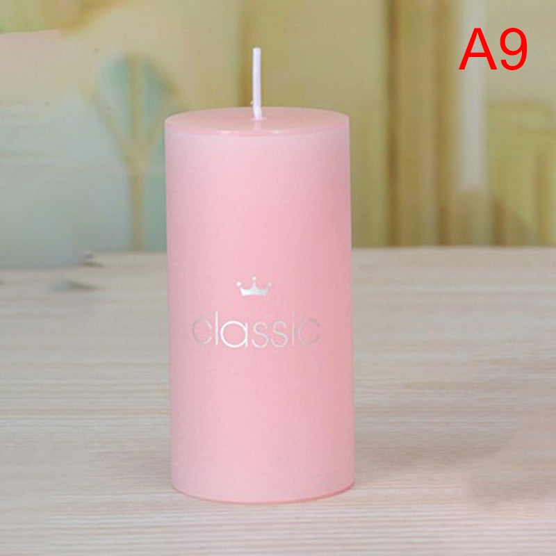 Fragrant Column Wax Candle