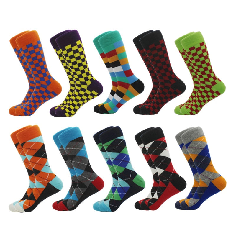 Classic and Funny Men's Dress Socks