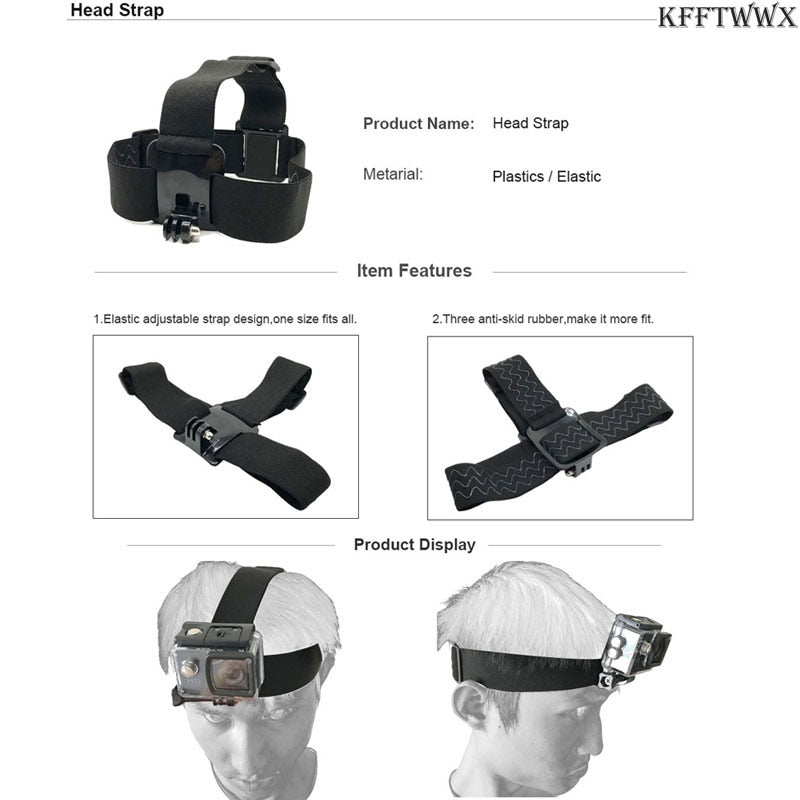 KFFTWWX Accessories Kit for GoPro Hero 11-3 Black Max