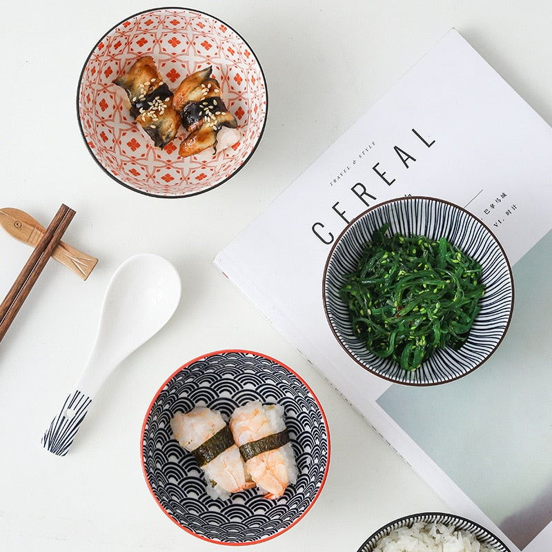 4.5-Inch Ceramic Rice Bowl