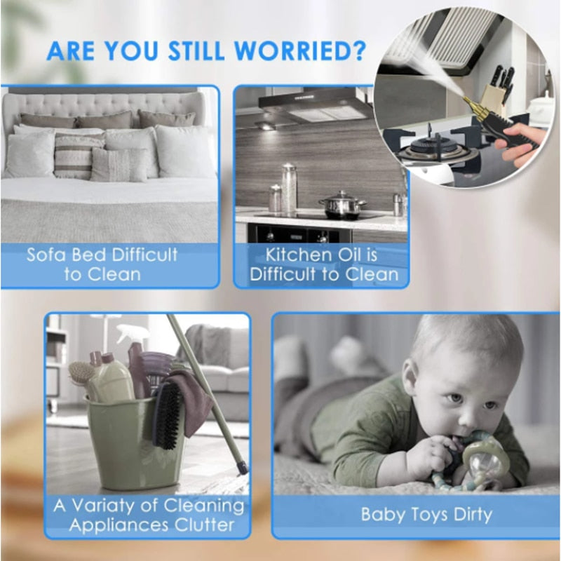 2500W High Temperature Steam Cleaner for Home