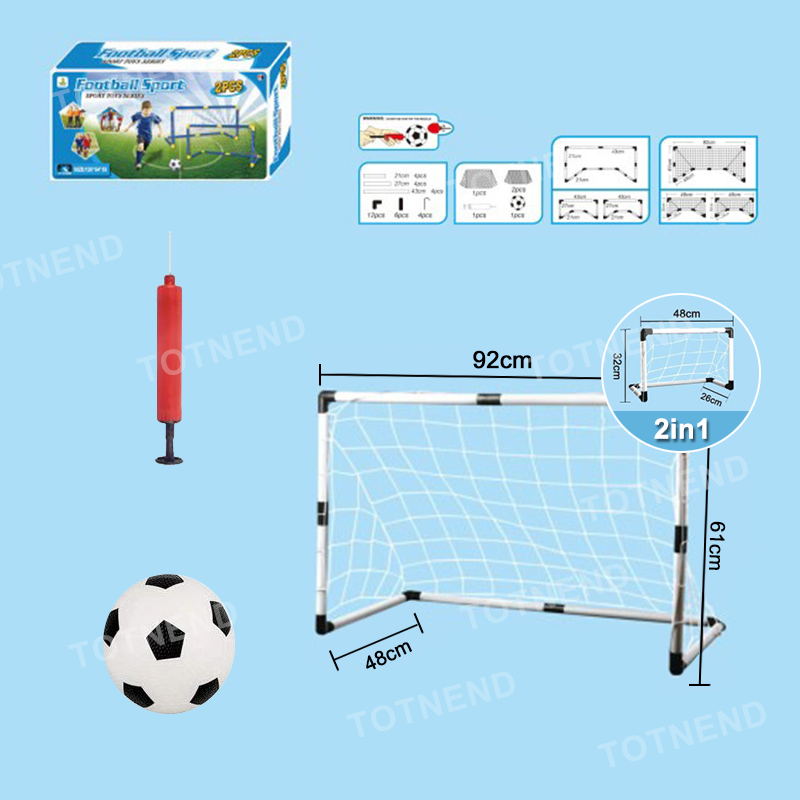 2-in-1 Mini Football Soccer Goal