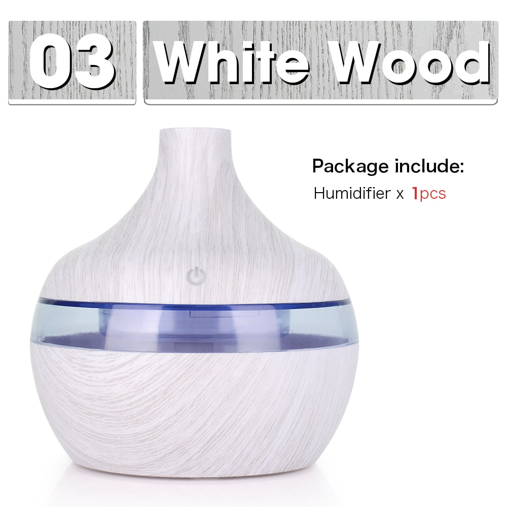 300ML USB Air Humidifier and Electric Aroma Diffuser Mist