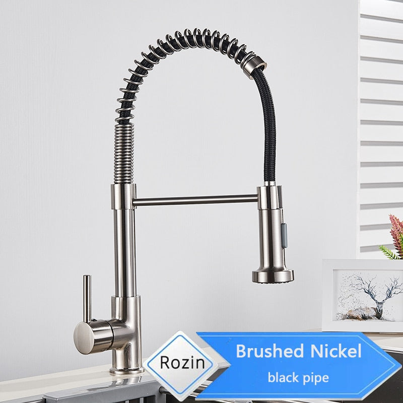 Sleek Matte Black Mixer Tap