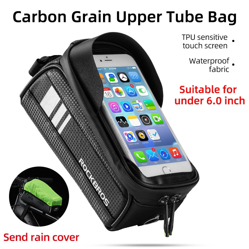 ROCKBROS Waterproof Touch Screen Bicycle Bag