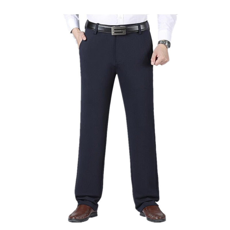 Thick Straight Work Trousers for Men