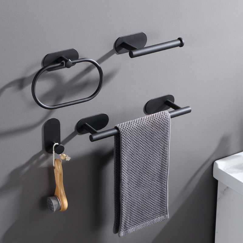 No-Drill Towel Bar