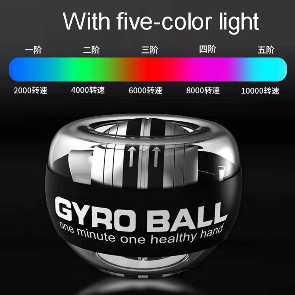 LED Self-Starting Gyro Ball Powerball
