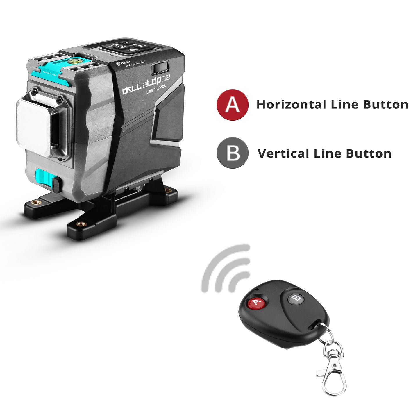 3D Green Laser Level Horizontal & amp