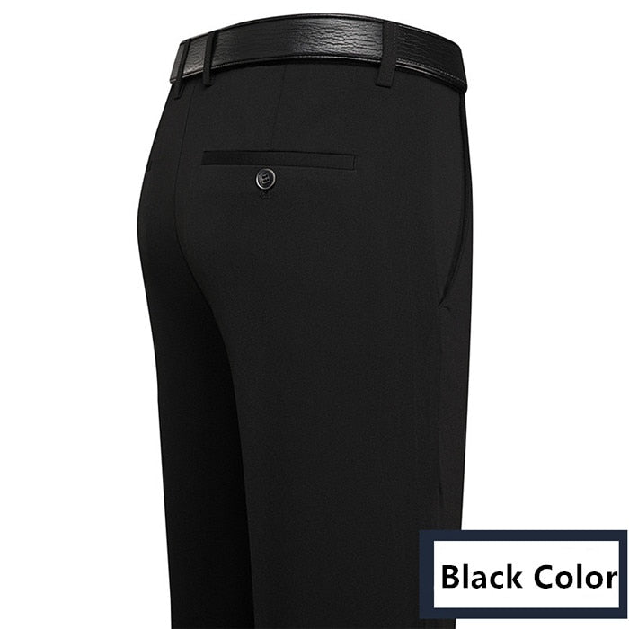 Thick Straight Work Trousers for Men