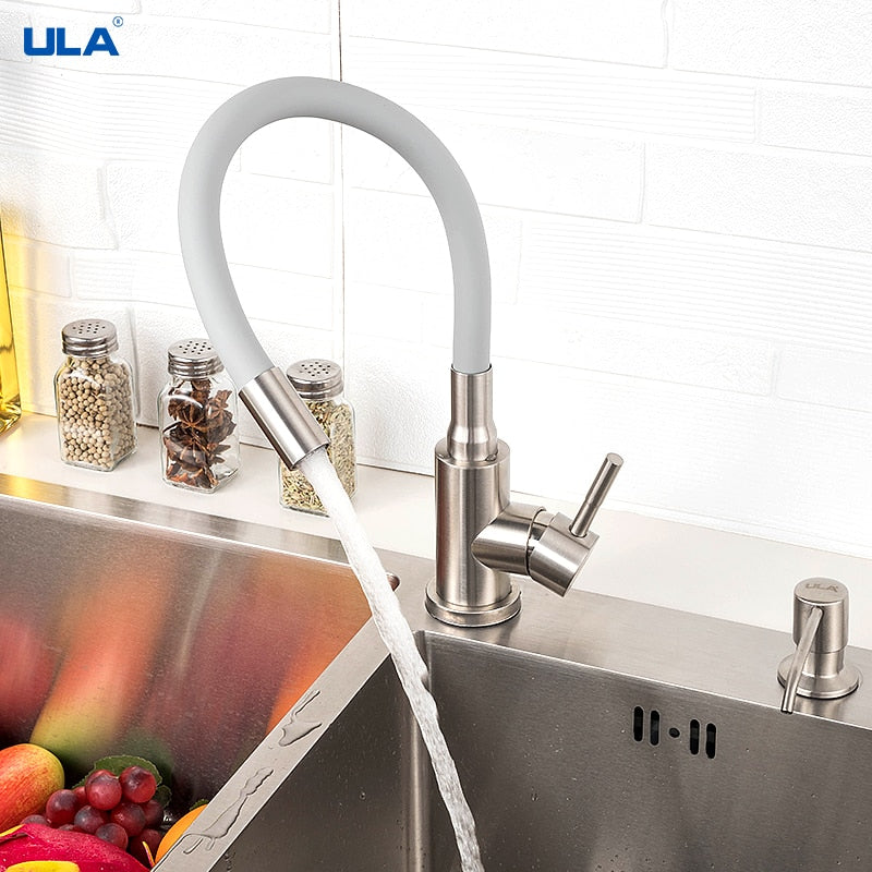 ULA Colorful Hose Faucet in Black Chrome