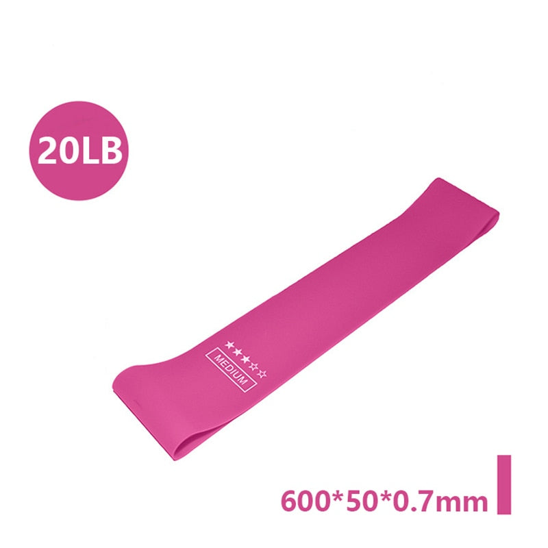 Portable Rubber Resistance Bands