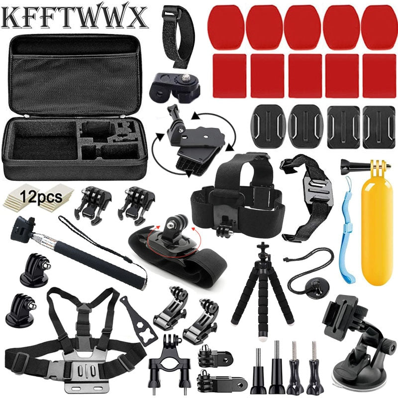 KFFTWWX Accessories Kit for GoPro Hero 11-3 Black Max